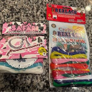 SAMOON Safari Craft Lace Collection - Pink, Blue, White